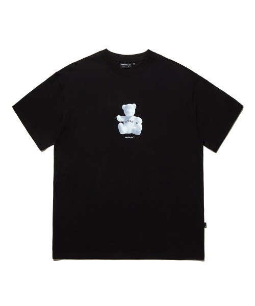 Cloud Bear Half T-Shirts_Black