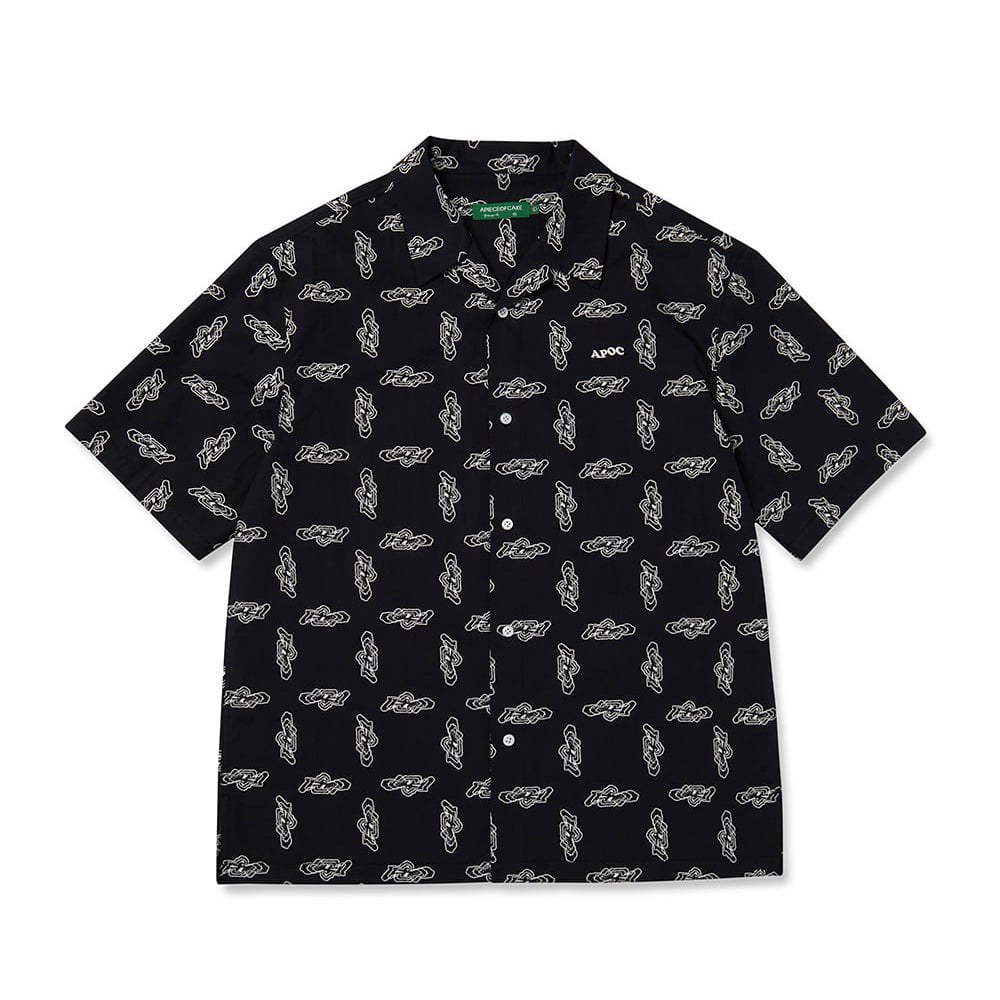FLIP Pattern Shirt_Black